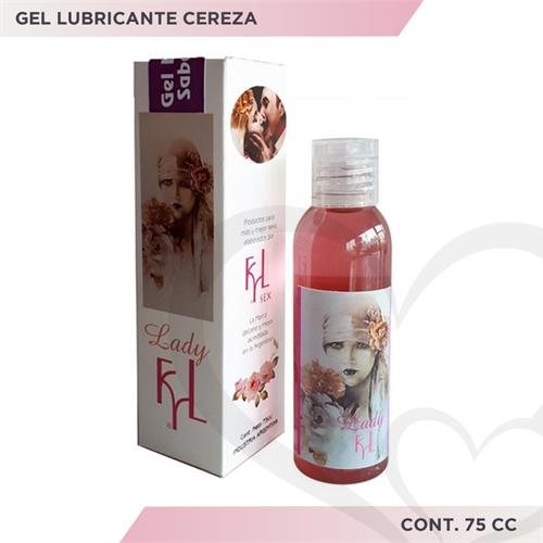 Gel lubricante aroma a cereza 75cc